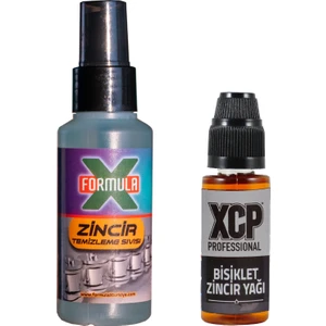 Bisiklet Zincir Yağı 30ML + 100ML Zincir  Temizleme Sıvısı