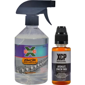 Bisiklet Zincir Yağı 50ML + 250ML Zincir Temizleme Sıvısı