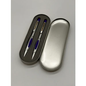 24 Kasım Öğretmenler Günü Metal Kutusunda Kalem Takımı