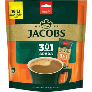 3'ü 1 Arada Kahve 16x16 gr