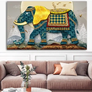 Limitless Design Extra Dev Boyut Fil Hd Baskı Kanvas Tablo