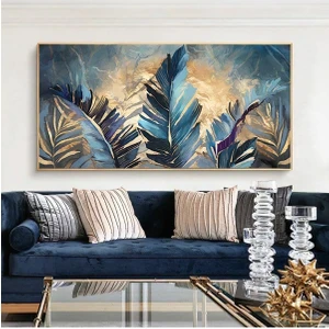 Limitless Design Yağlı Boya Görünümlü Soyut Tablo
