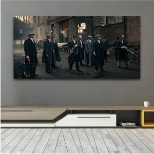 Limitless Design Peaky Blinders Hd Baskı Kanvas Tablo