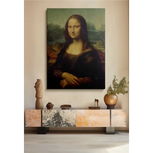 Limitless Design Mona Lisa Kanvas Duvar Tablosu Tekli Klasik Canvas Tablo 116