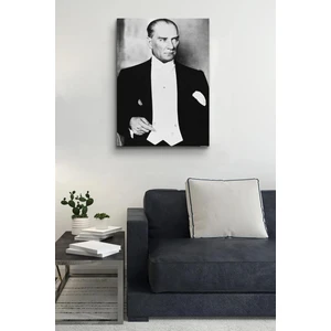 Limitless Design Atatürk Hd Baskı Kanvas Tablo Dekoratif Atatürk Portre Tablo 231