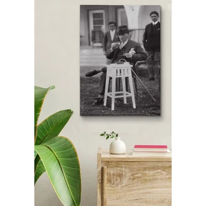 Limitless Design Atatürk Hd Baskı Kanvas Tablo Dekoratif Atatürk Portre Tablo 254