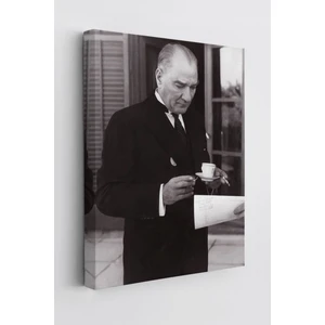 Limitless Design Atatürk Hd Baskı Kanvas Tablo Dekoratif Atatürk Portre Tablo 188