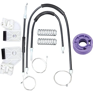 Volkswagen Polo 4 2002-2009 Arası Uyumlu Ön Sağ Kapı Cam Kriko Teli Ve Tamir Seti Takımı Kiti