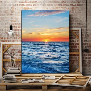 Limitless Design Deniz Manzaralı Hd Baskı Kanvas Tablo Mn1