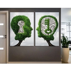Limitless Design Psikolog, Psikoterapi ve Psikiyatri Merkezi, Terapi Odası Tabloları Dkm-Psk5-6-2 Adet Tablo