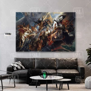 Sml Tablo Mitolojinin Gücü The Fall Of Phaeton Peter Paul Rubens Mitolojik Yatay Kanvas Tablo