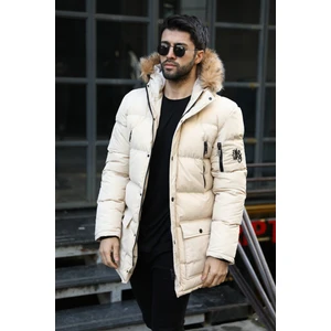 Çıkarılabilir Kürklü Şişme Mont AB-K50082