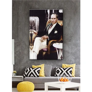 Limitless Design Atatürk Hd Baskı Kanvas Tablo Dekoratif Atatürk Portre Tablo 2