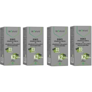 D3k2 Vitamin Damla 20 Ml 4 Adet