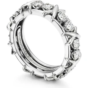 Lines Bijuteri Tiffany & Co. Schlumberger® Sixteen Stone Ring