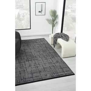 Eko Antrasit Kaymaz Taban Kilim Balkon Mutfak Oturma Odası Halısı Yoluk Eko123 120 x 180