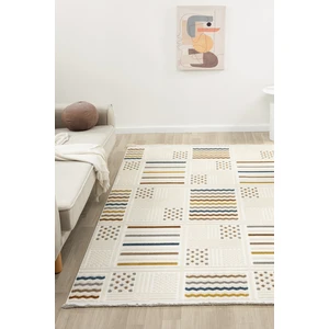 Harmoni Beyaz Salon Oturma Odası Çocuk Odası Yatak Odası Halısı Hrm203 100 x 200