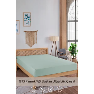 Penye-Likralı Lastikli Çarşaf, 180×200 Battal Boy %100 Pamuk-Elastan Örme Kumaş, 200 Gr/m²