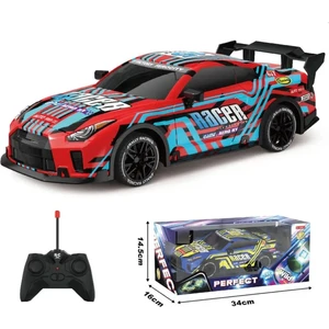 Boratila Toys 1:18 Işıklı Demolu Full Fonksiyon Uzaktan Kumandalı Kırmızı Yarış Arabası