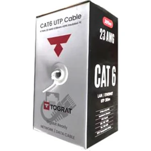 Cat6 Utp Kablo 305M - 23 Awg Gigabit Ethernet Lan Internet Kablosu"