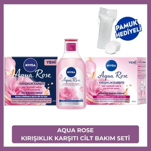 Günlük Micellar Makyaj Temizleme Suyu 400 ml, Gündüz Kremi 50 ml ve Gece Kremi 50 ml