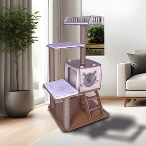 Pati Homes Pro Katlı Kedi Oyun Evi Xl Yataklı - Kedi Tırmalaması