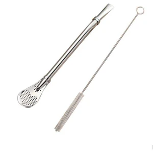 Kaşıklı Delikli Pipet ve Temizleme Fırçası