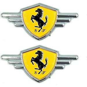 Ferrari S.f Sarı Arma Etiket Arma Etiketçilerin Vazgeçilmezi Damla Sticker Cooper Arma