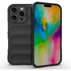 M.TK Moveteck Iphone 16 Pro Max Kılıf Kamera Korumalı Dalgalı Kabartmalı Yumuşak Renkli Silikon Kapak