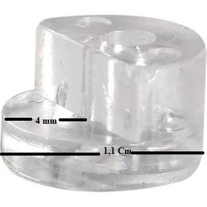 Ayna Tutucu Şeffaf 10'Lu Çapı 1,1 Cm