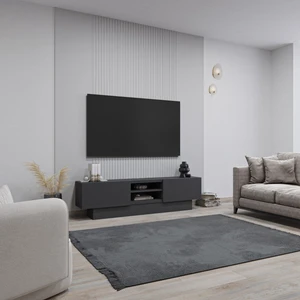 Liva Tv Sehpası Bazalı , Kapaklı Tv Ünitesi 160  cm, Antrasit