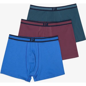 Mix Colour 3lü Çok Renkli Boxer
