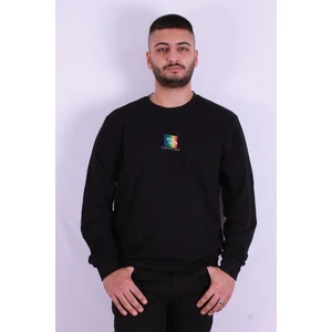 Erkek Sweatshirt Siyah 5124