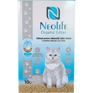 Organic Litter Süper Topaklanan Organik Kedi Kumu 10 Lt (4.5 kg)