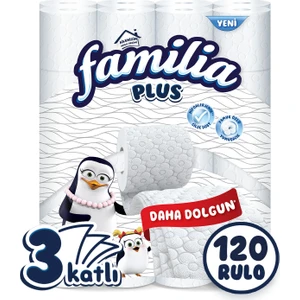 Plus Tuvalet Kağıdı 120 Rulo (40 Rulo x 3 Paket)