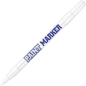 | Yuvarlak Uçlu Paint Marker, Endüstriyel Düzey Kalıcılık, Ince Uçlu Mürekkepli Kalem, Beyaz