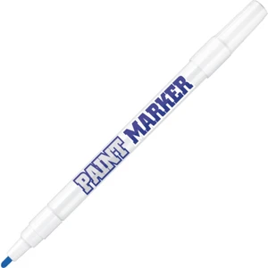 | Yuvarlak Uçlu Paint Marker, Endüstriyel Düzey Kalıcılık, Ince Uçlu Mürekkepli Kalem, Mavi