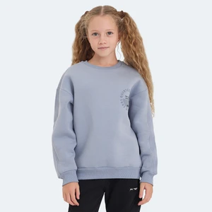 LONE Unisex Çocuk Sweatshirt Taş Gri