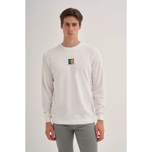 Erkek Sweatshirt Ekru 5124