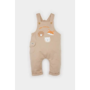 Erkek Bebek Yenidoğan Baskılı Salopet Tulum D6025A524WN