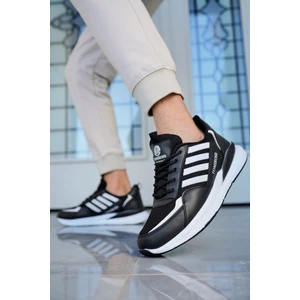 Terrexs Siyah Beyaz  Günlük Garantili Yürüyüş Koşu Sneaker Spor Ayakkabı TERREXS-1769