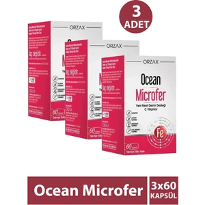Microfer 60 Kapsül 3 Adet