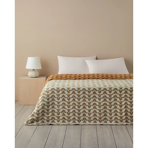 Heritage Akrilik Çift Kişilik Battaniye Yeşil