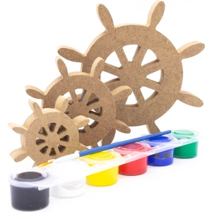 Neşeli Ahşap Dümen Takım Dik Durabilen Ahşap Figür Oyuncak .okul Öncesi Etkinlik. Çocuklar Için Ahşap Boyama