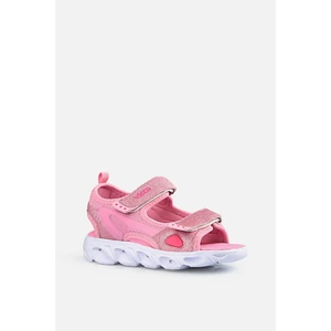 332.F21Y189 Roy Filet Phylon Işıklı Kız Çocuk Sandalet