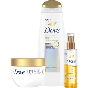 Bond Intense Repair Saç Bakım Seti 3'lü Peptid Kompleksi ile Güçlü Onarım Sağlar