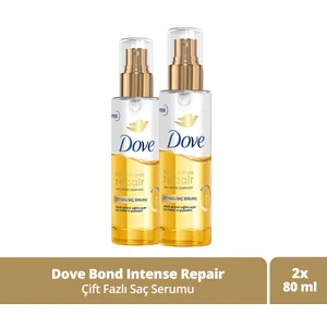 Çift Fazlı Saç Serumu Bond Intense Repair + Peptid Kompleksi 80 Ml X2