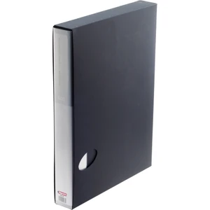 | Kartvizit Albümü, 600 Adet Kartvizit Kapasiteli, Kolay Sunum Mekanizmalı, Siyah