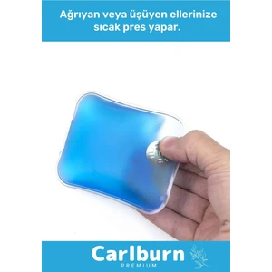 Soğuk Havalarda Kare Şeklinde El Isıtıcısı Sihirli Jel Isıtıcı Torba Cep Sobası 1 Adet