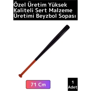 Özel Tasarım Yüksek Kaliteli Kırılmaz Hassas Kavrama Dayanıklı Ahşap Baseboll Beyzbol Sopası 71 cm
